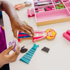 Abby & Emma Magnetic Pretend Play