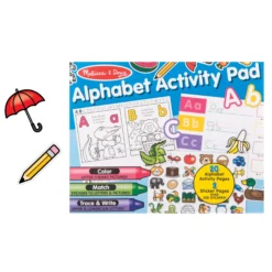 Alphabet Activity Sticker Pad