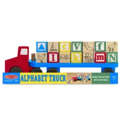 Alphabet Blocks Wooden Truck