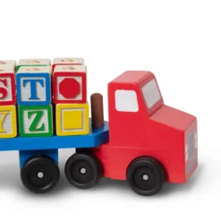 Alphabet Blocks Wooden Truck