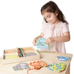 Alphabet Lacing Cards