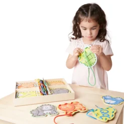 Alphabet Lacing Cards