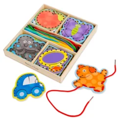 Alphabet Lacing Cards