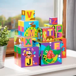 Alphabet Nesting and Stacking Blocks
