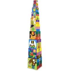 Alphabet Nesting and Stacking Blocks