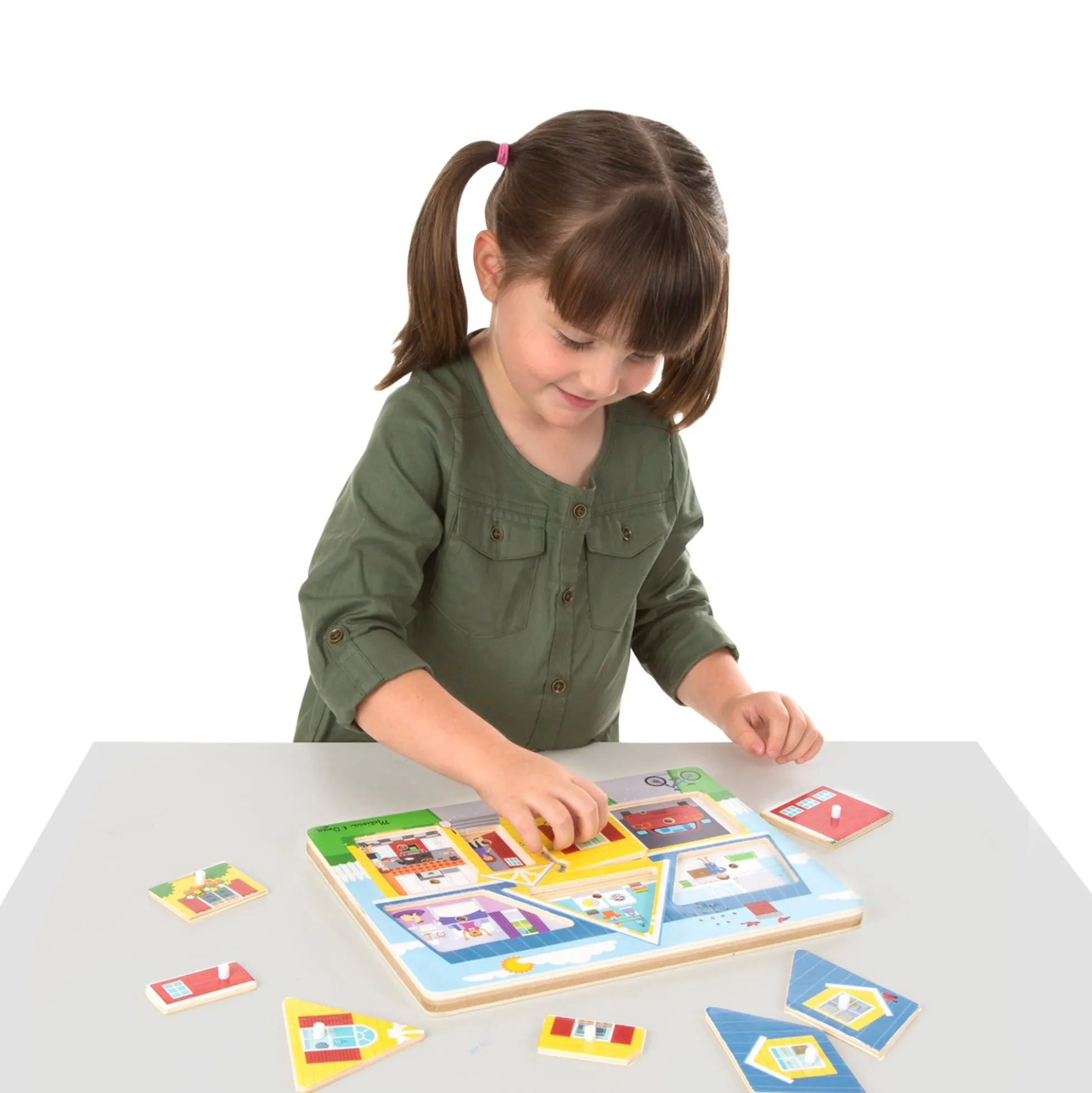 Around the House Sound Puzzle - 8 Pieces