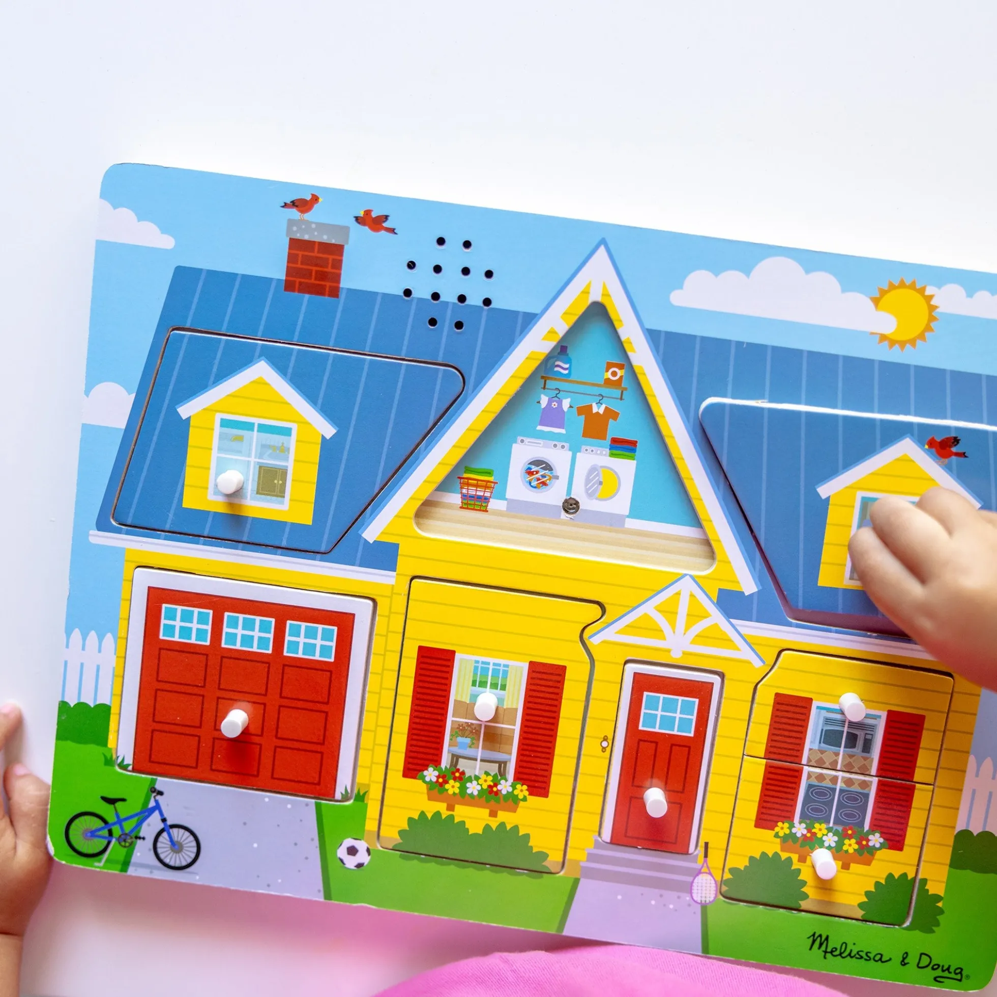 Around the House Sound Puzzle - 8 Pieces