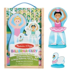 Ballerina/Fairy Magnetic Dress-Up Play Set