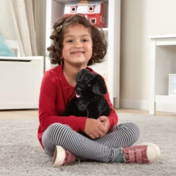 Benson Black Lab Puppy Dog Stuffed Animal