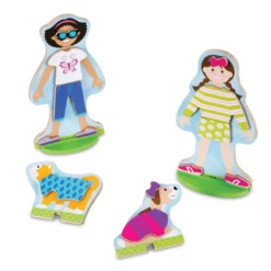 Best Friends Magnetic Dress-Up Play Set