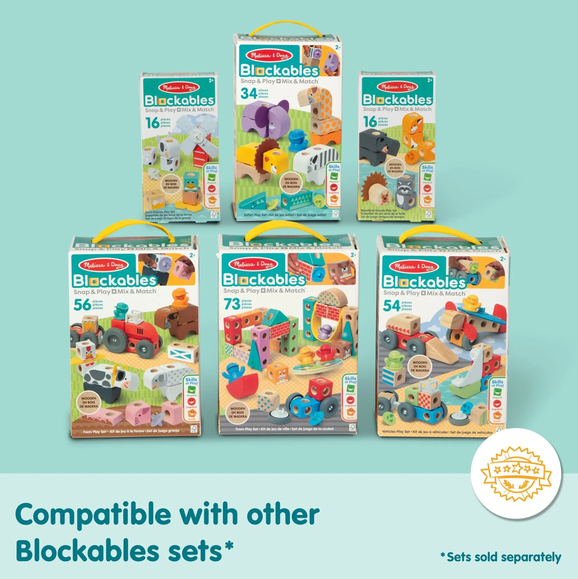 Blockables™ Town Play Set