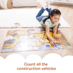 Building Site Floor Puzzle - 48 Pieces