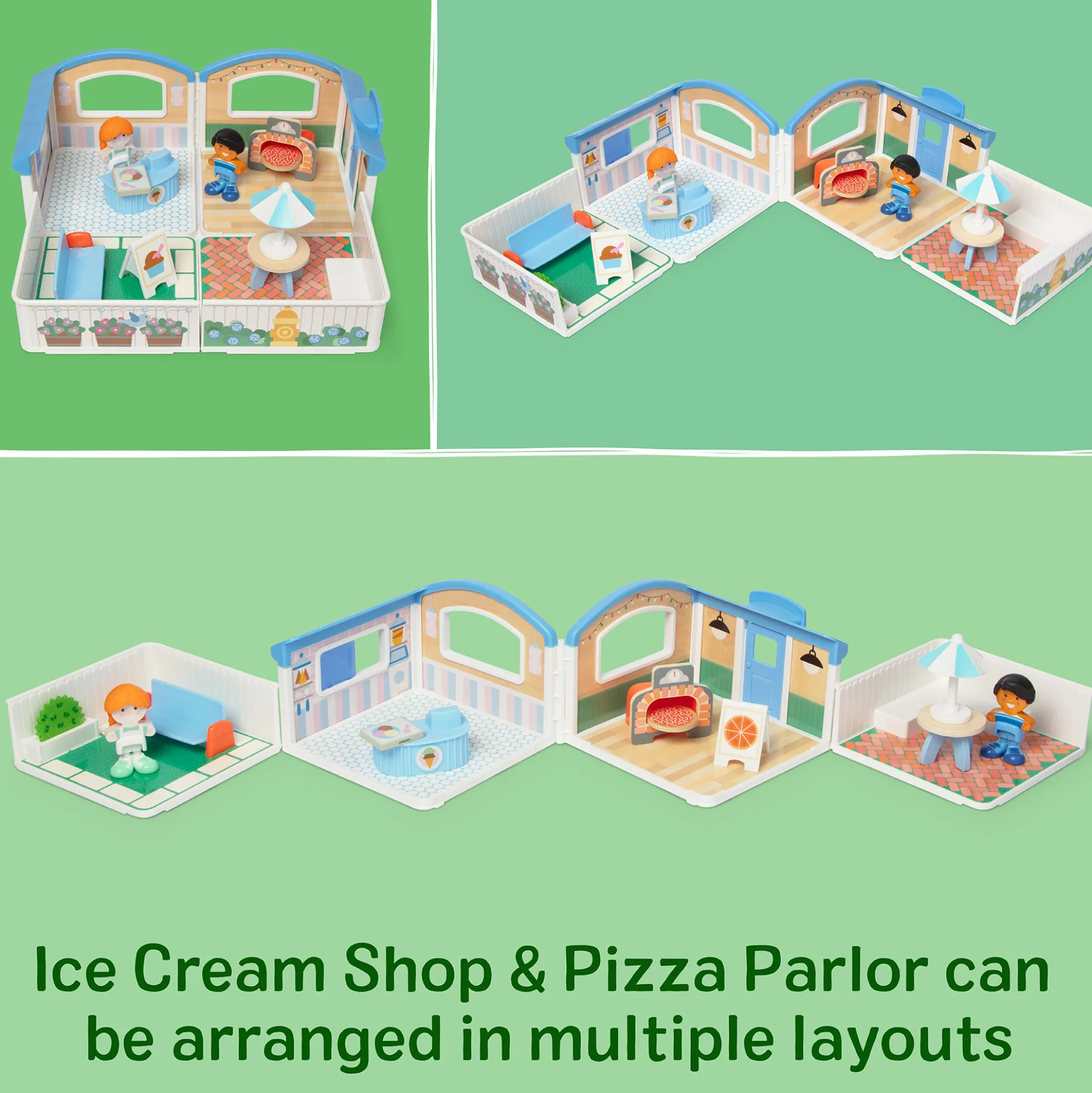 Cheery Lane™ Ice Cream and Pizza Play Set