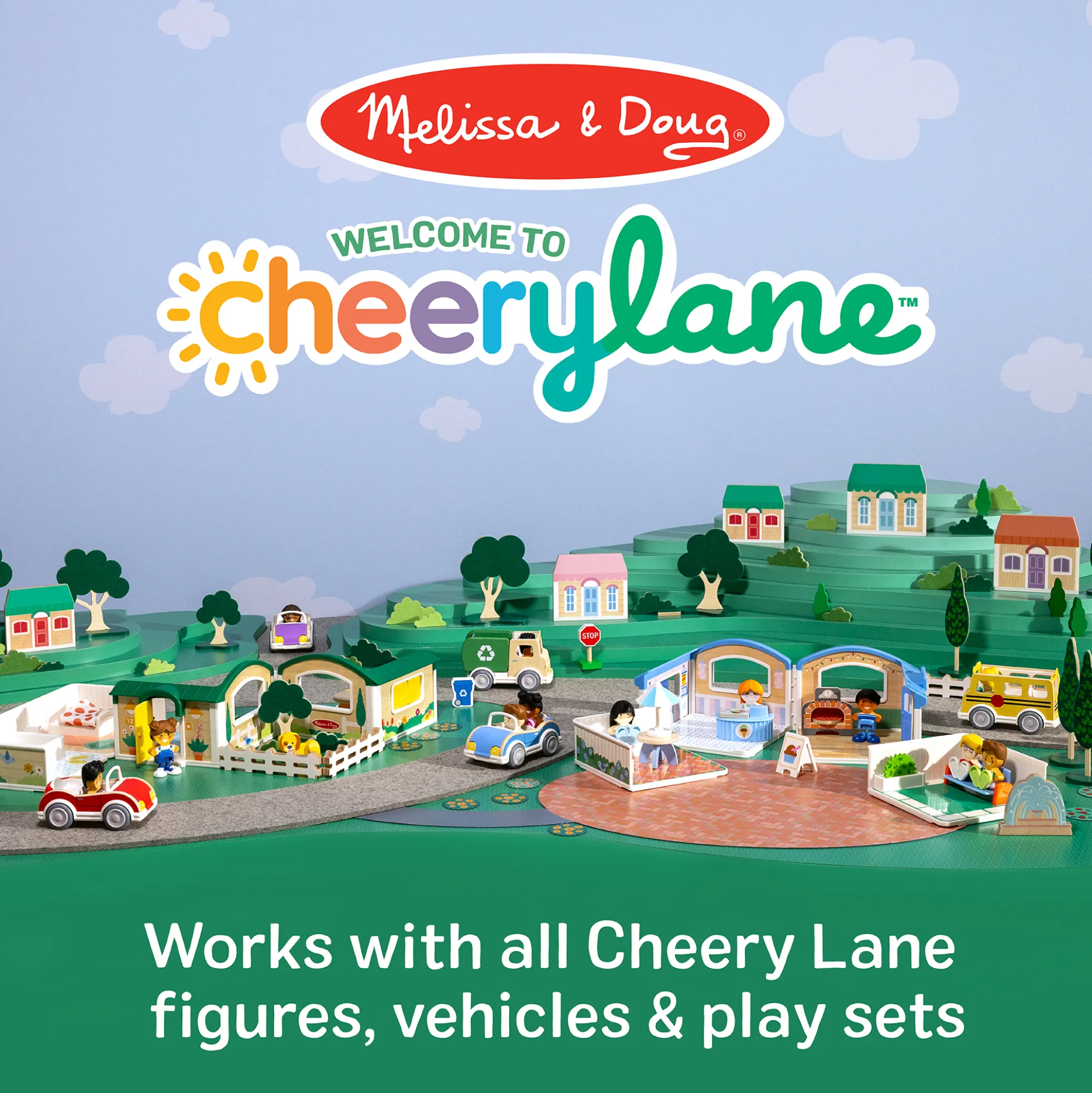 Cheery Lane™ Ice Cream and Pizza Play Set