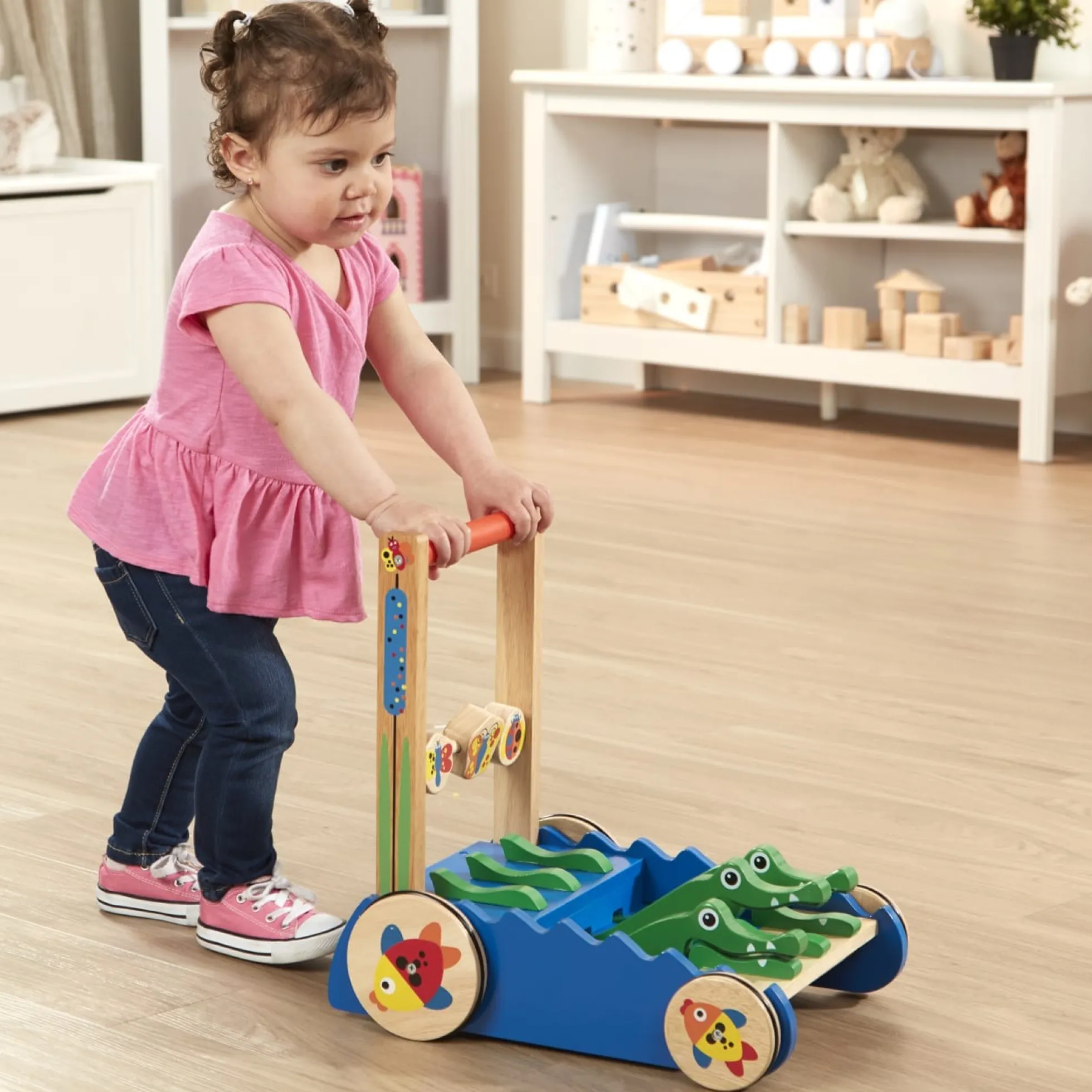 Chomp & Clack Alligator Push Toy