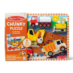 Construction Chunky Puzzle - 6 Pieces