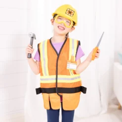 Construction Worker Costume Role Play Set