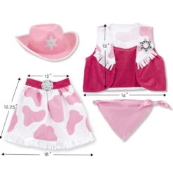 Cowgirl Role Play Costume Set