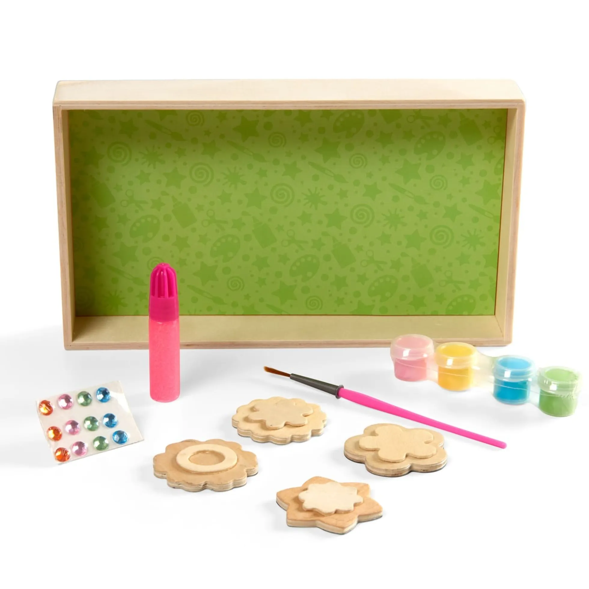 Created by Me! Flower Magnets Wooden Craft Kit