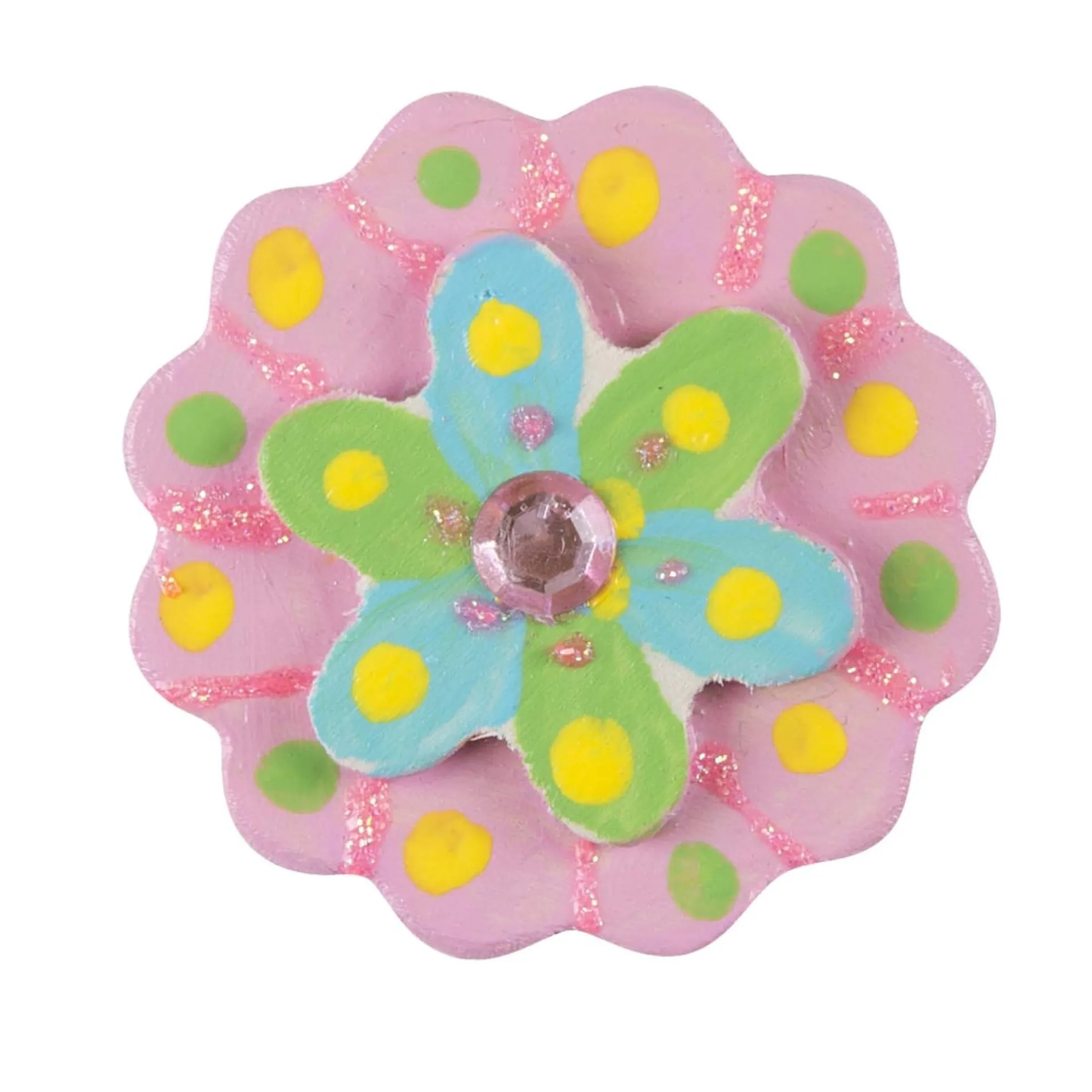 Created by Me! Flower Magnets Wooden Craft Kit
