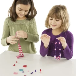 Created by Me! Heart Beads Wooden Bead Kit