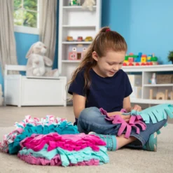 Created by Me!™ Heart Fleece Blanket No-Sew Craft Kit