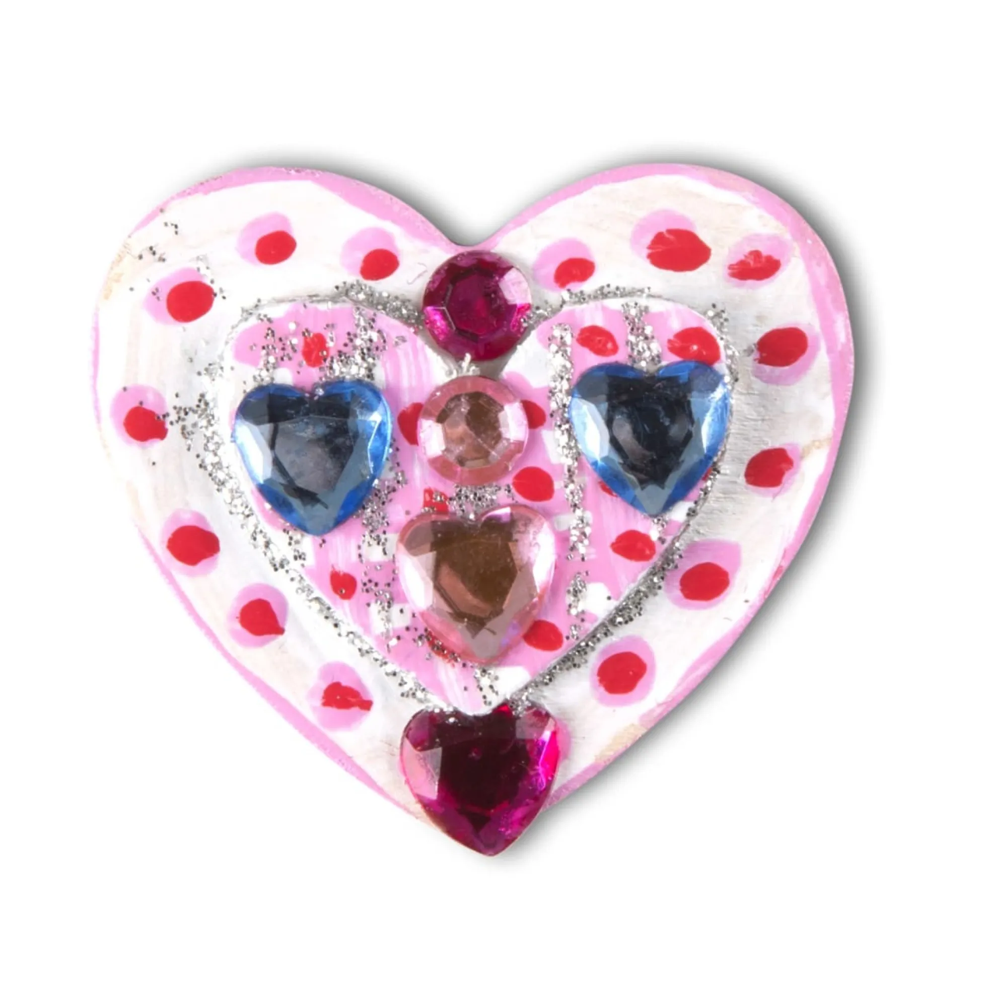 Created by Me! Heart Magnets Wooden Craft Kit