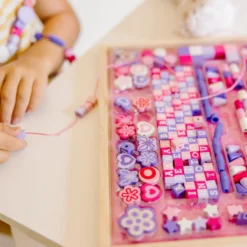 Created by Me! Sparkle & Shimmer Beads Wooden Bead Kit