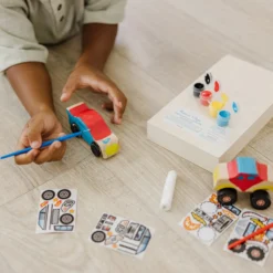 Created By Me!™ Vehicles Craft Kit 2-Pack: Race Car & Monster Truck
