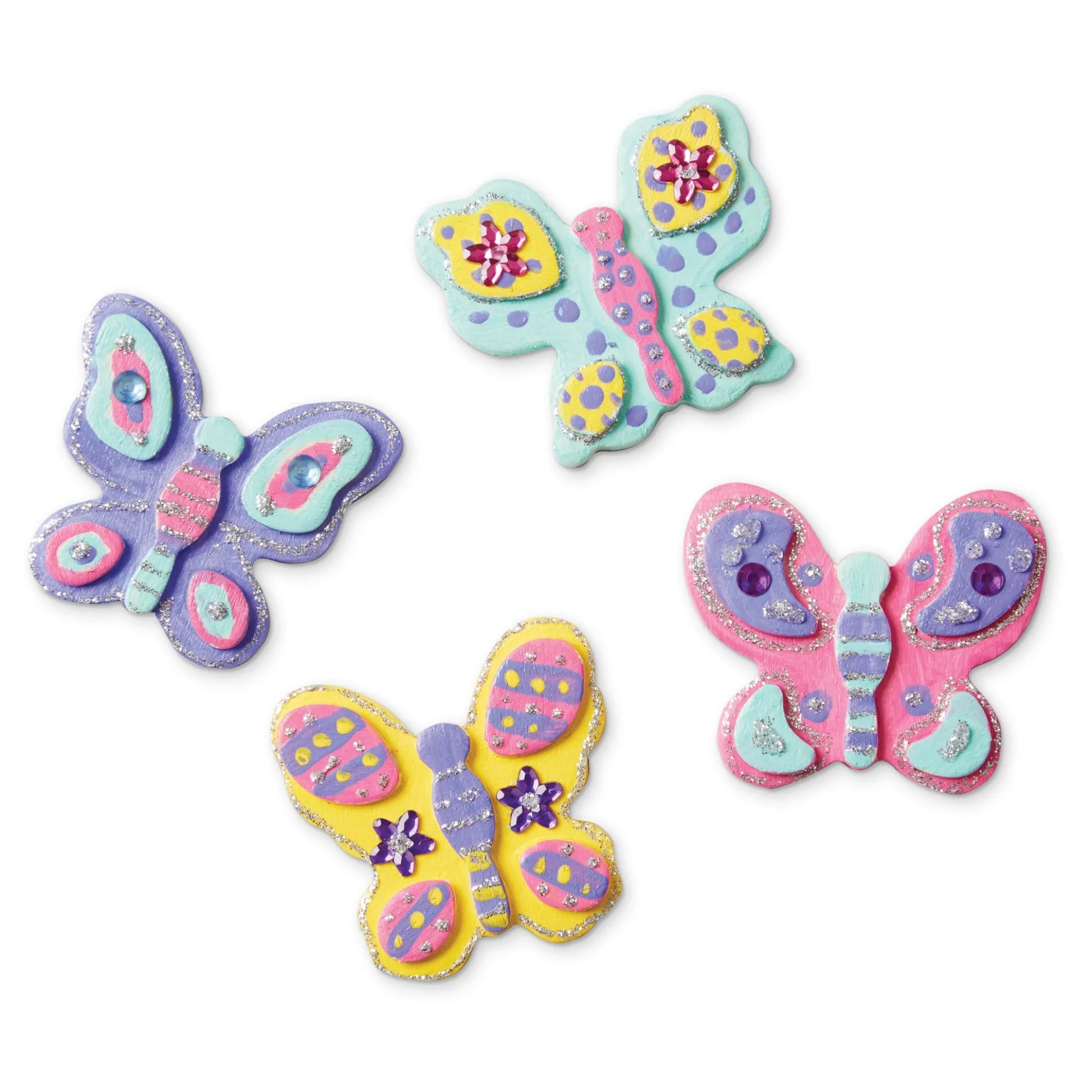 Created by Me! Wooden Butterfly Magnets Craft Kit