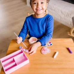Decorate-Your-Own Wooden Heart Box