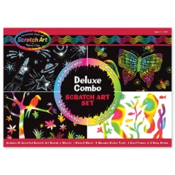 Deluxe Combo Scratch Art Set