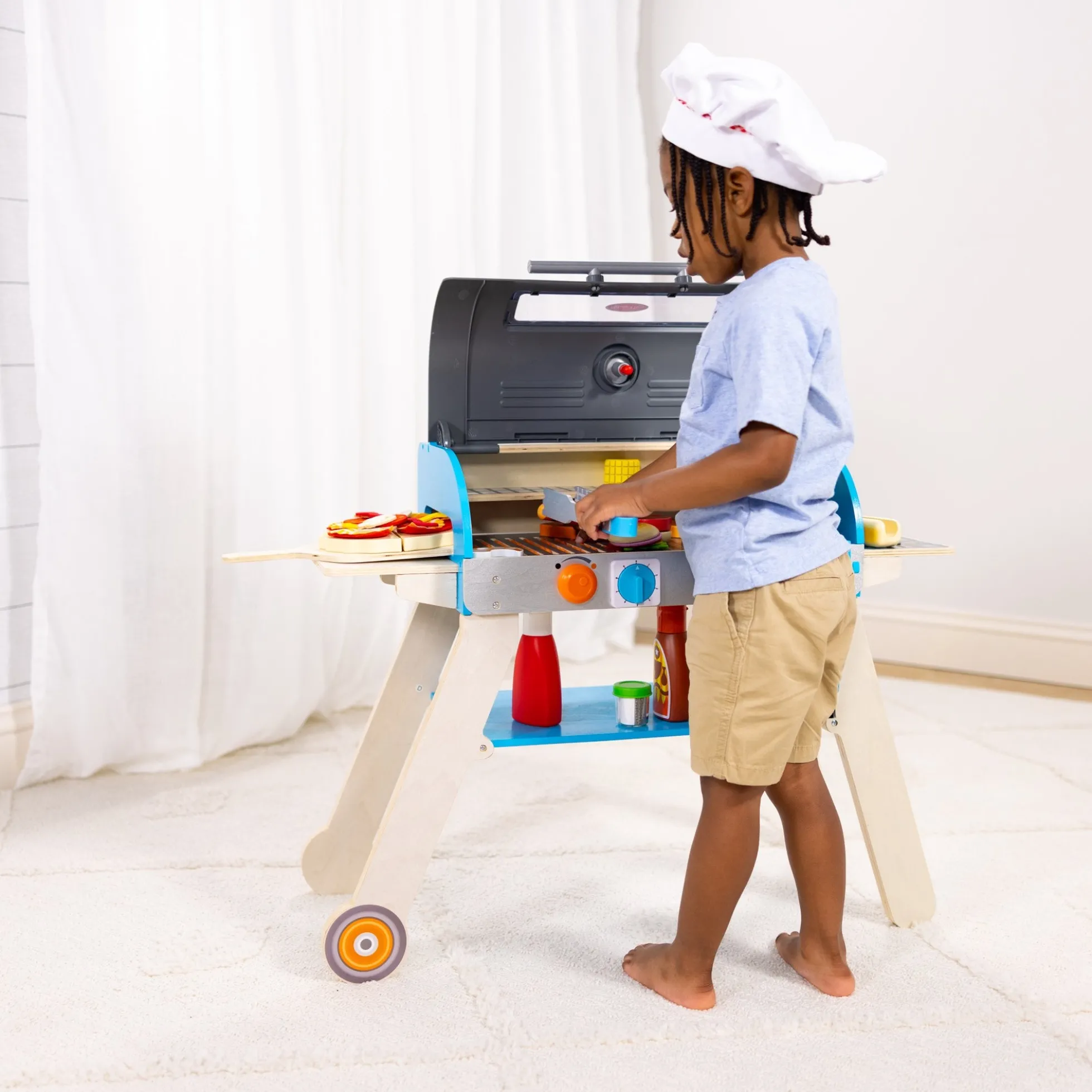 Deluxe Grill & Pizza Oven Play Set