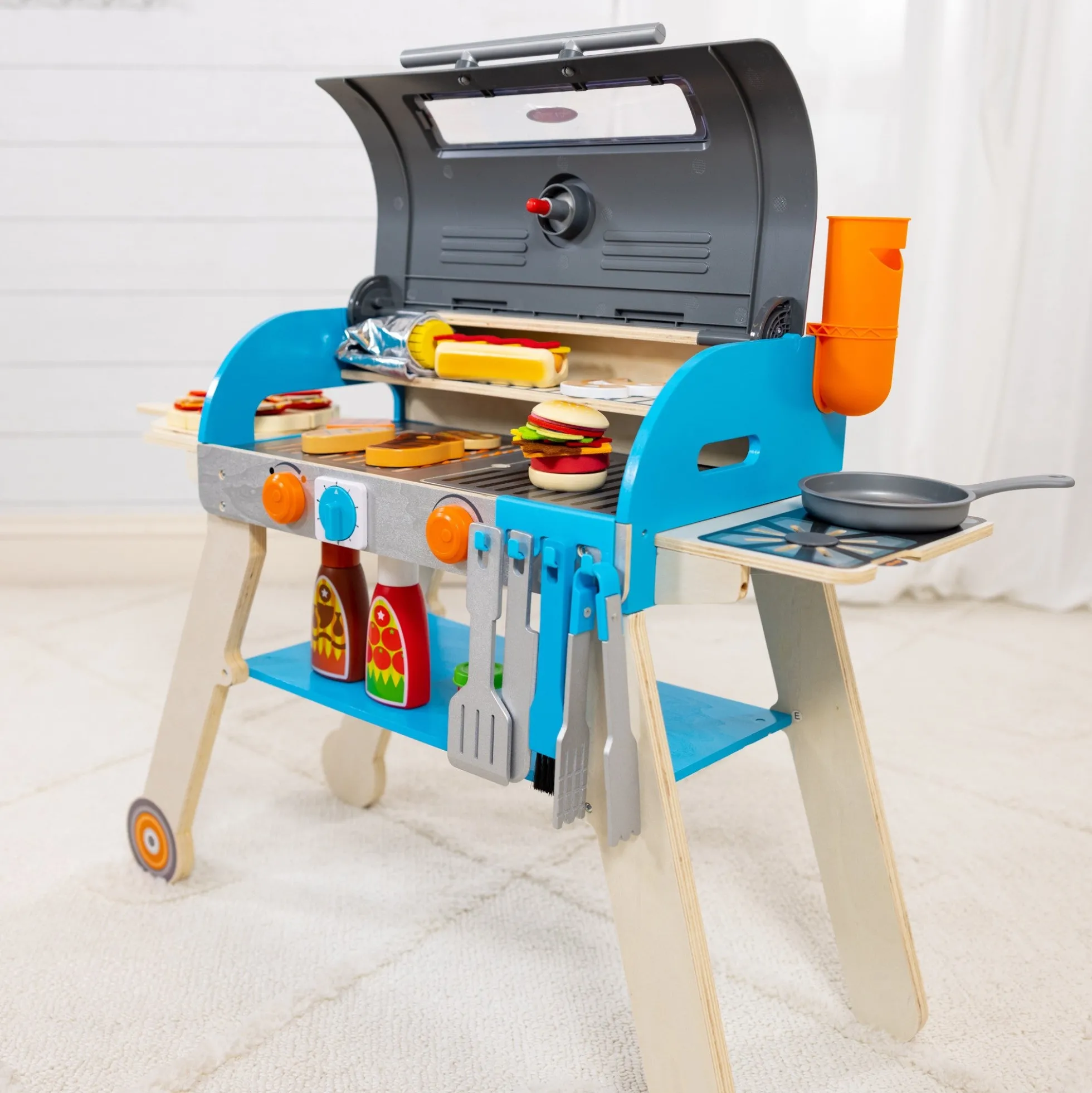 Deluxe Grill & Pizza Oven Play Set