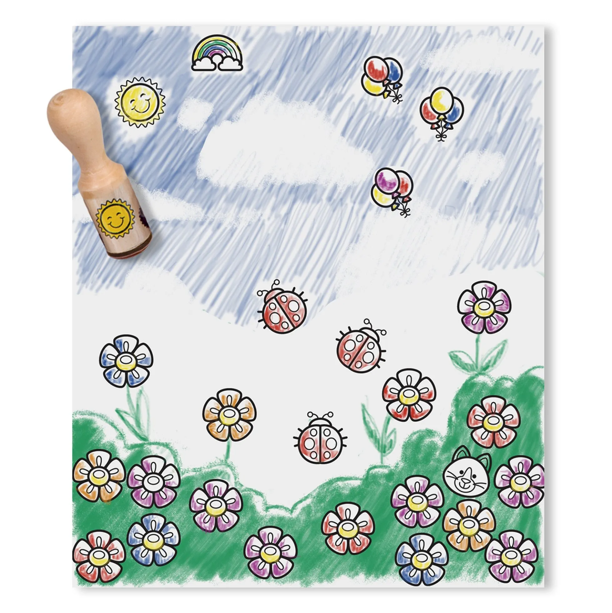 Deluxe Happy Handle Stamp Set