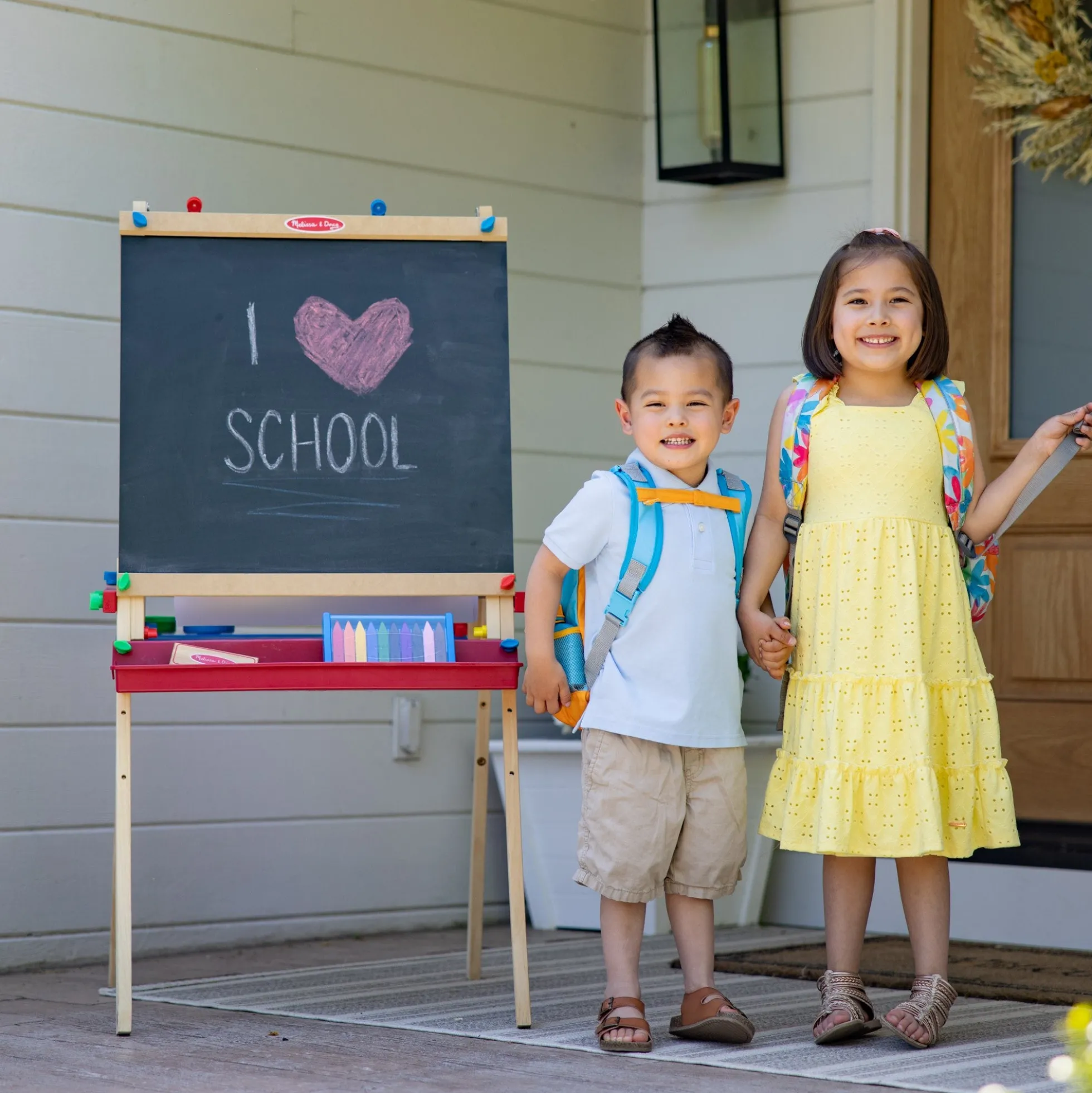 Deluxe Wooden Standing Art Easel