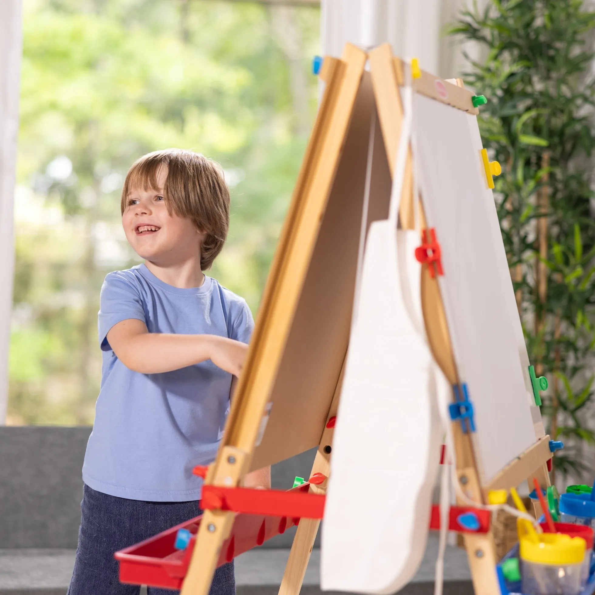 Deluxe Wooden Standing Art Easel