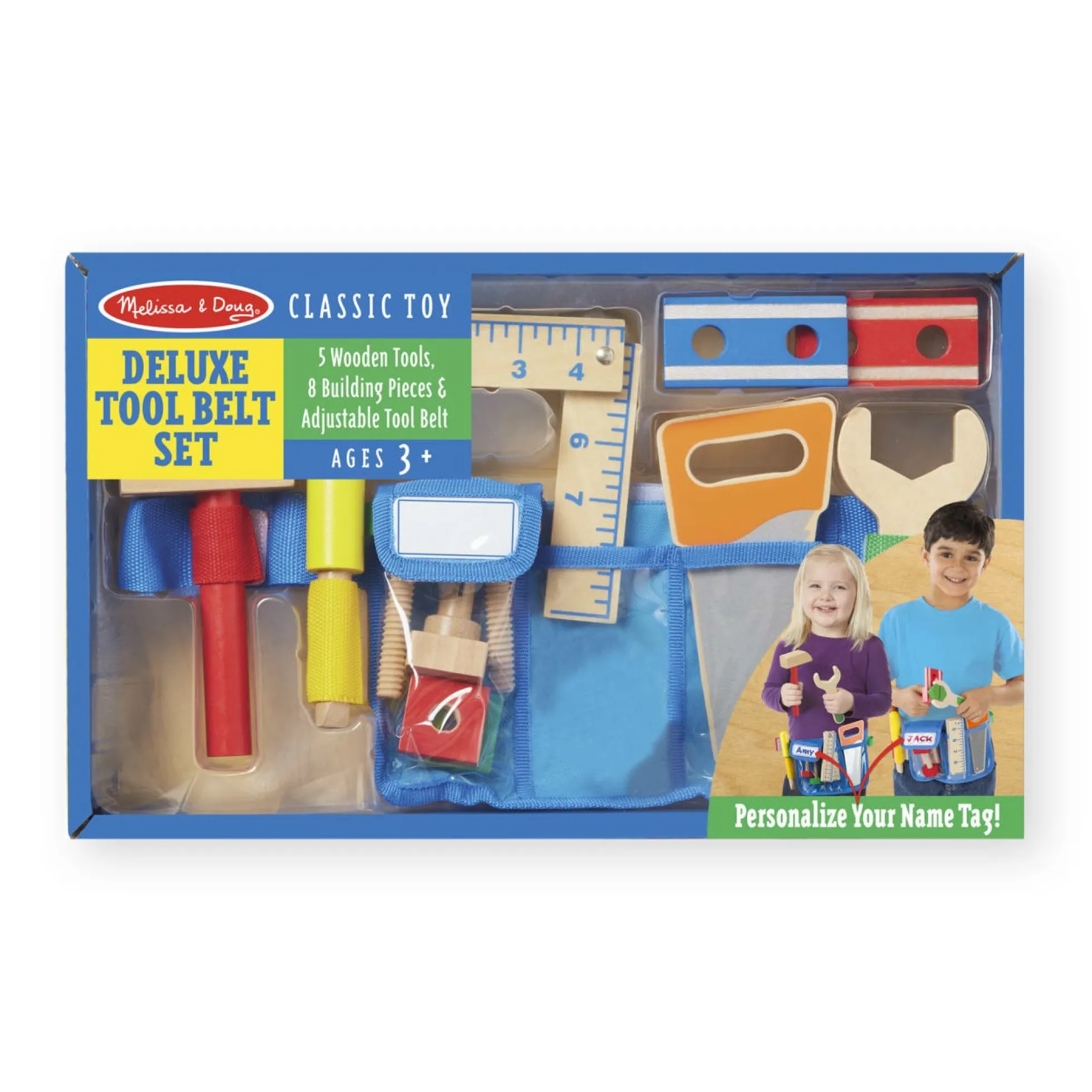 Deluxe Wooden Tool Belt Set