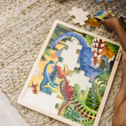 Dinosaur Wooden Jigsaw Puzzle - 24 Pieces