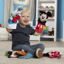 Disney Mickey Mouse & Friends Soft & Cuddly Hand Puppets