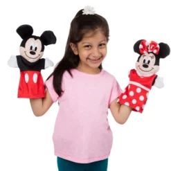 Disney Mickey Mouse & Friends Soft & Cuddly Hand Puppets