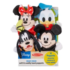 Disney Mickey Mouse & Friends Soft & Cuddly Hand Puppets