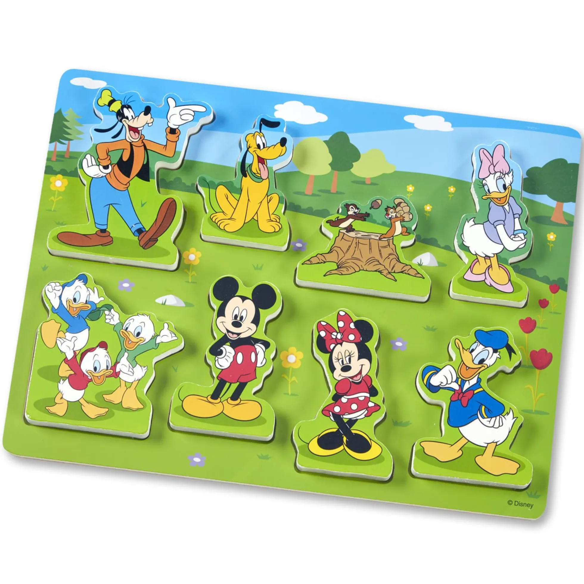 Disney Mickey Mouse Wooden Chunky Puzzle