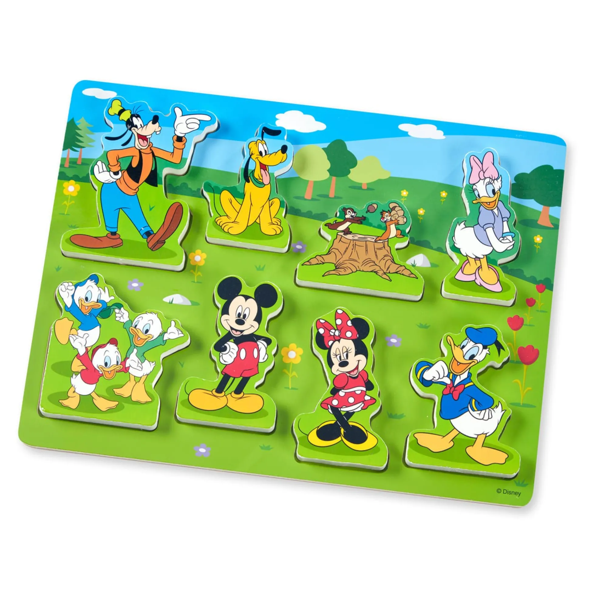 Disney Mickey Mouse Wooden Chunky Puzzle