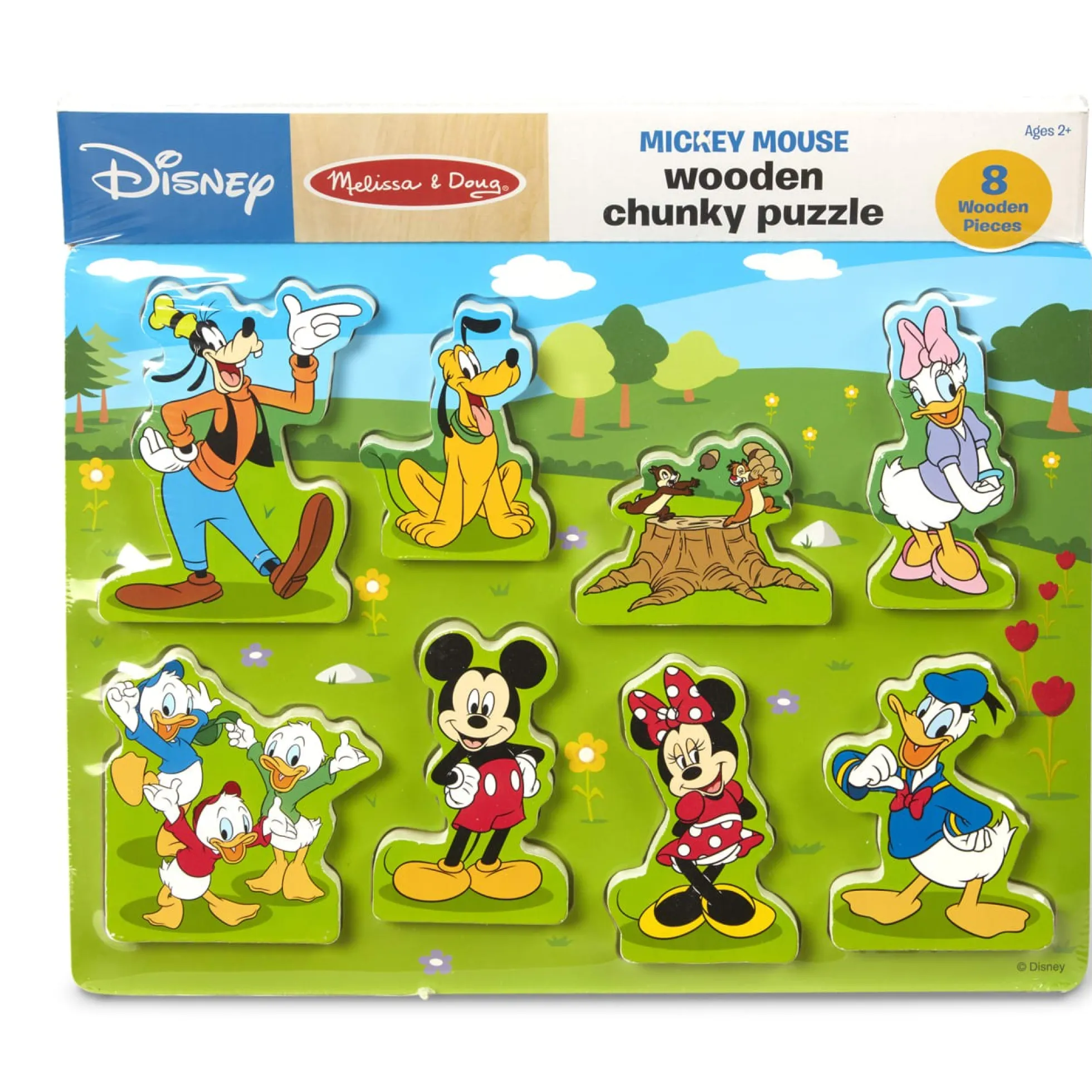 Disney Mickey Mouse Wooden Chunky Puzzle