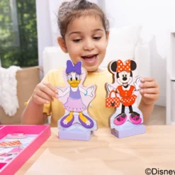 Disney Minnie & Daisy Deluxe Wooden Magnetic Dress-Up