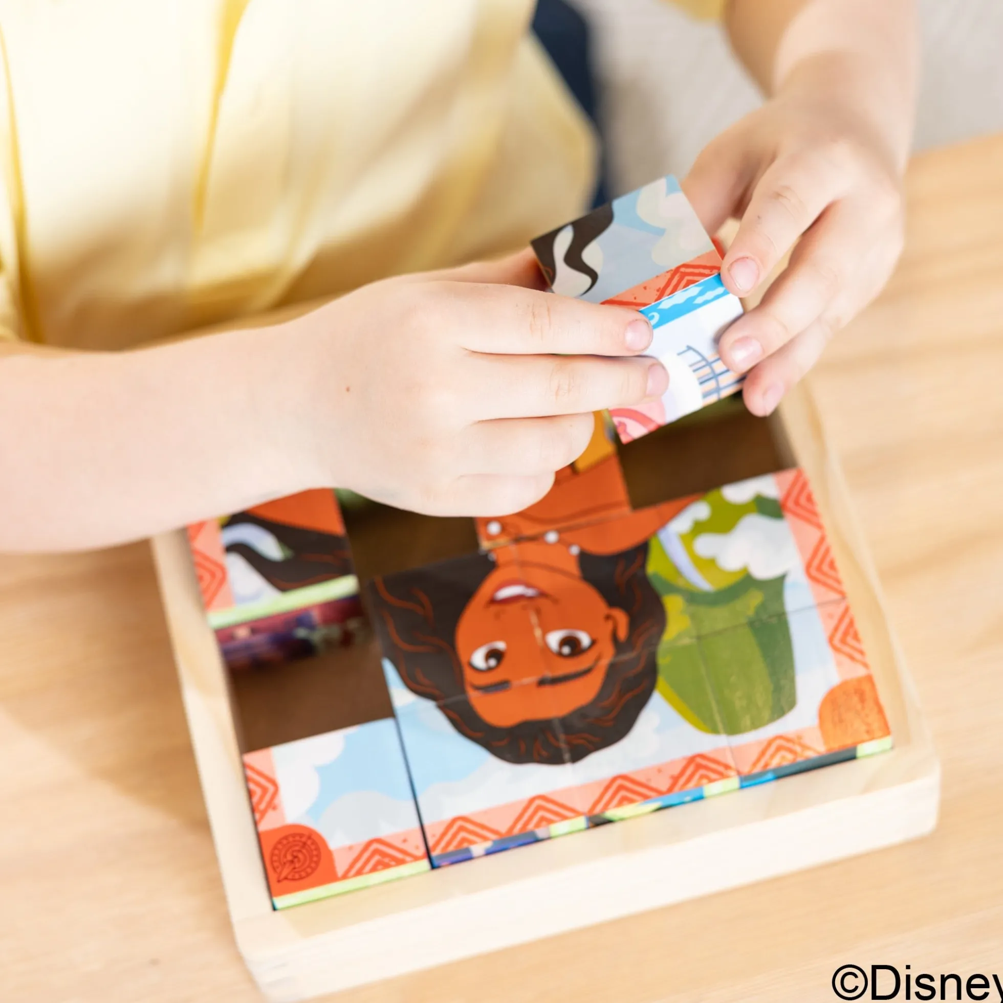 Disney Princess Wooden Cube Puzzle