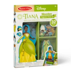 Disney Tiana Wooden Magnetic Dress-Up Play Set