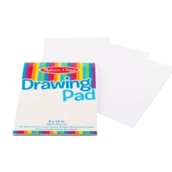 Drawing Paper Pad (50 Sheets, 9 x 12 Inches) 3-Pack
