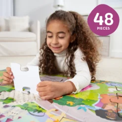 Fairy Tale Castle Floor Puzzle - 48 Pieces
